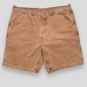 No Boundaries Brown Tan Jean Shorts Jorts